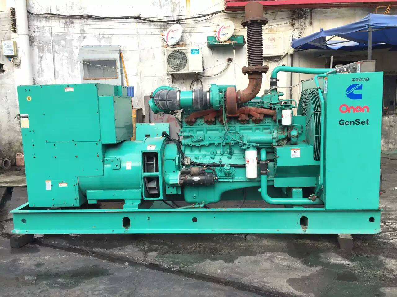 杭锦租赁发电机-柴油发电机不正常冒烟的原因